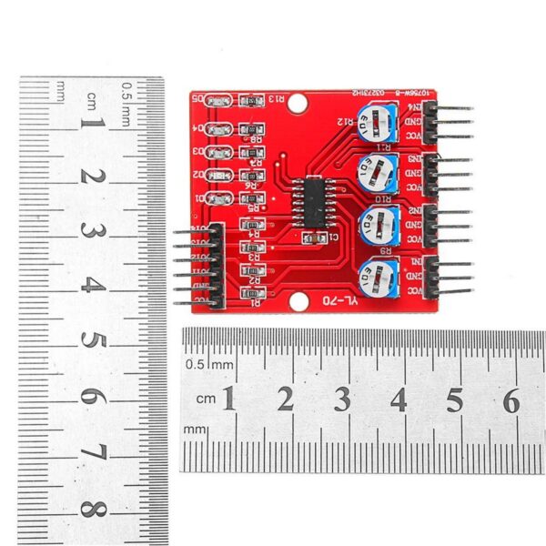 Infrared Tracking Sensor Module with 4 Channel