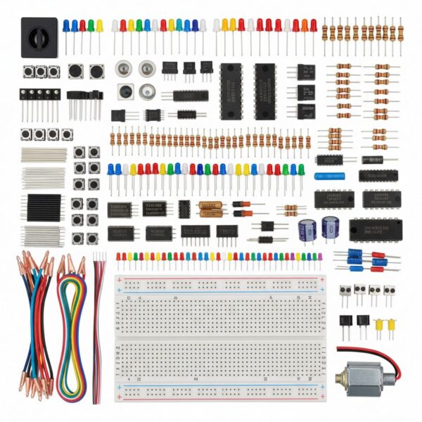 Basic Electronics Components Kit for DIY & Projects
