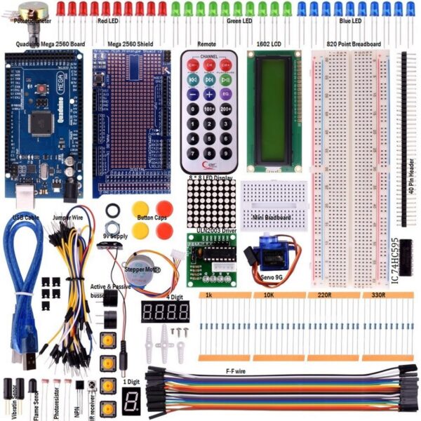 Super Mega 2560 Kit with 37 DIY Components