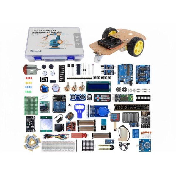 Advanced Professional Uno R3 Starter Kit with Sensors & Modules